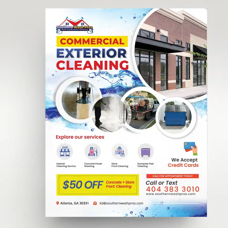 Flyer Pressure Washing